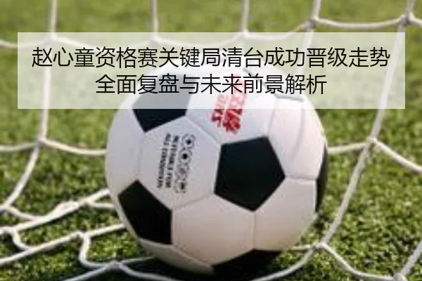 赵心童资格赛关键局清台成功晋级走势全面复盘与未来前景解析
